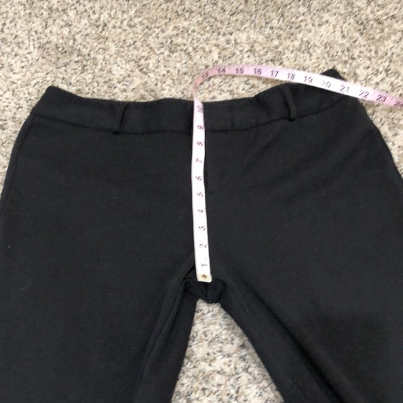 MICHAEL Michael Kors Ankle Straight Leg Pants Size 14P Black - Picture 5 of 9